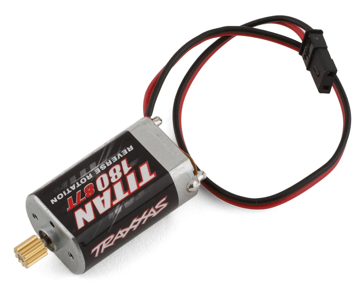 Motor, Titan® 87T (87 vueltas, tamaño 180)/piñón, 11 dientes (metal)