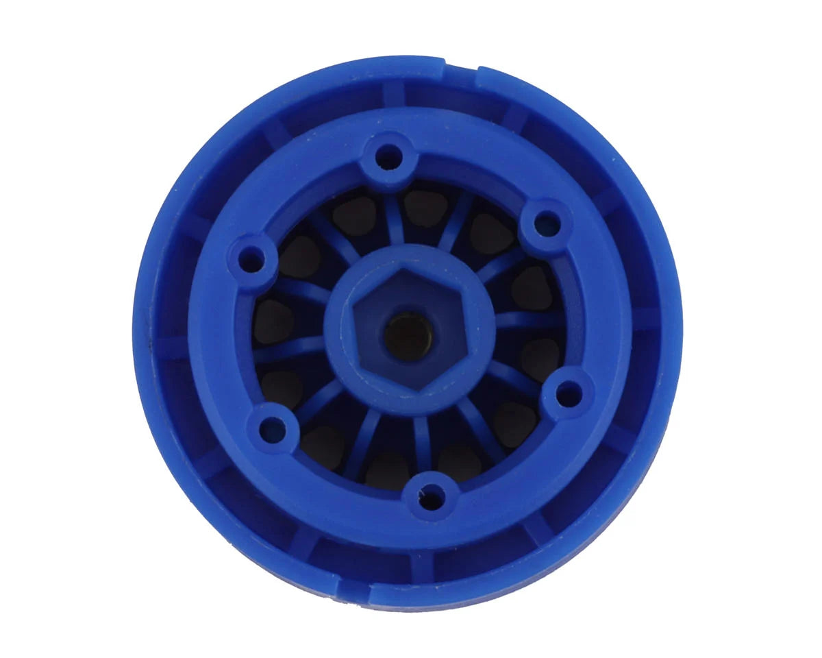 Traxxas 1.0" Micro Method Beadlock Rims (Blue) (2) (TRX-4M)