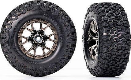 T&W Blk Chrm Whl Bfg At Ta Ko2 2Wd Fr