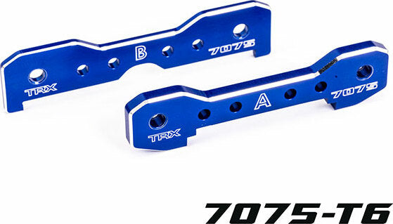 Tie Bars, Front, 7075-T6 Aluminum (blue-Anodized) (fits Sledge®)