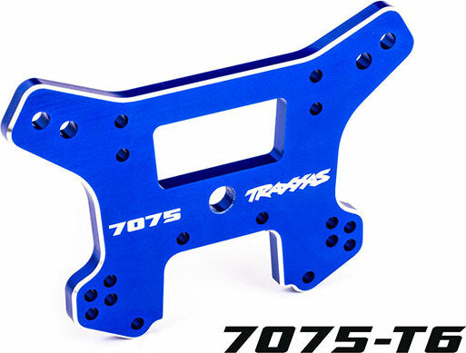 Shock Tower, Front, 7075-T6 Aluminum (blue-Anodized) (fits Sledge®)