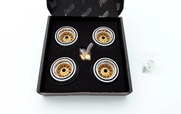 Jevries X Laced GOLD wheels - TRUE 13