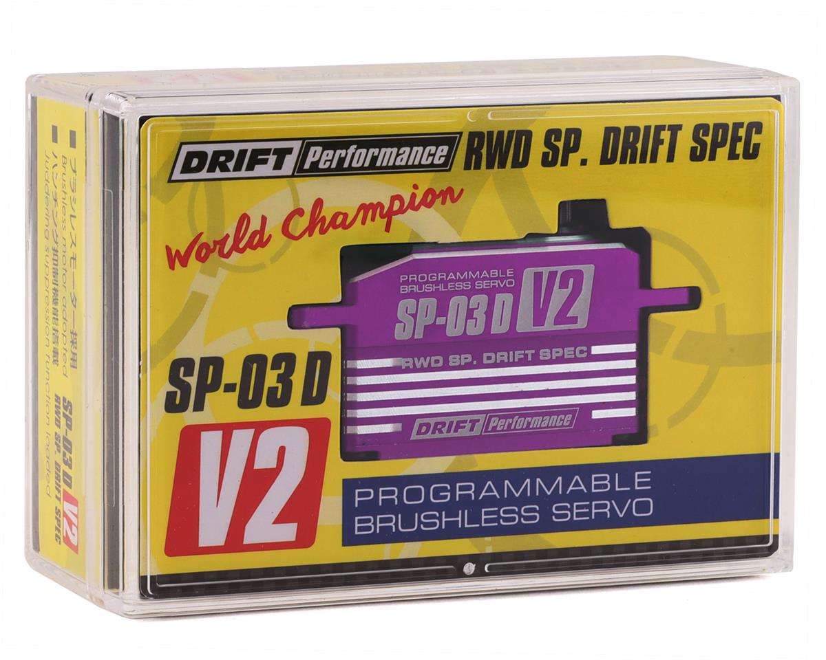Servo de deriva programable sin escobillas Yokomo SP-03 D V2 (púrpura)