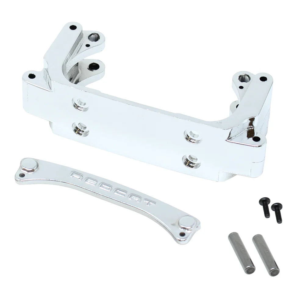 Redcat Front Suspension Mount & Pin Brace w/ Pins Plastic Set (Chrome)