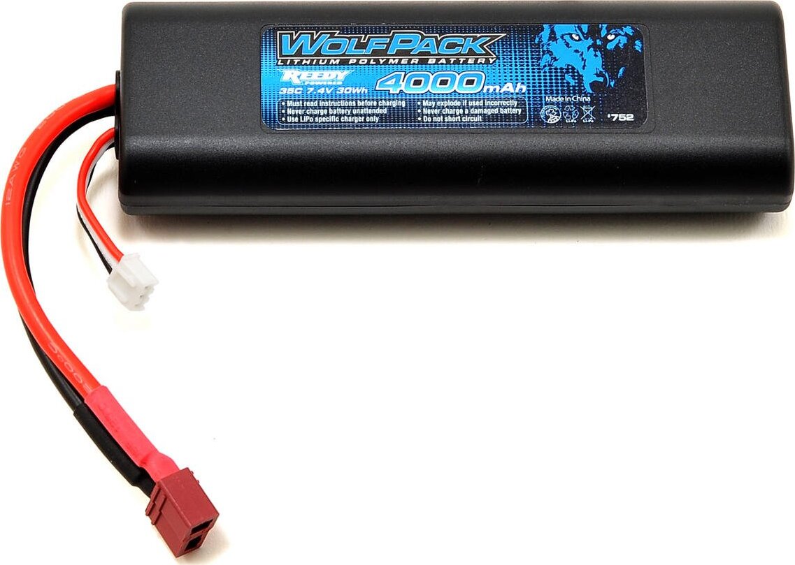 Reedy WolfPack 2S Hard Case 35C LiPo Battery Pack (7.4V/4000mAh)