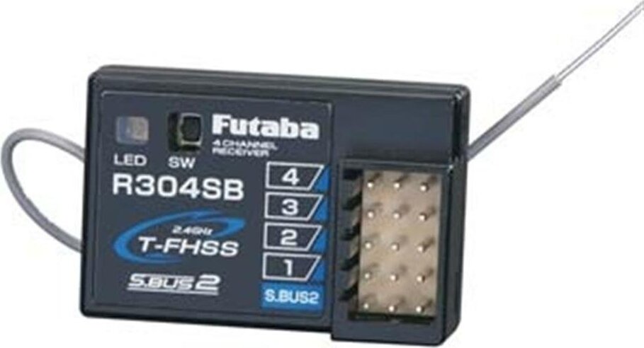 Futaba R304SB T-FHSS 4-Channel Telemetry Enabled 2.4GHz Receiver