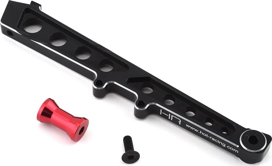 Hot Racing Arrma Limitless/Infraction Aluminum Rear Chassis Brace (Black)