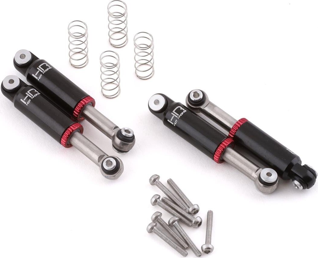 Hot Racing Axial SCX24 32mm Internal Spring Air Shocks (Black)