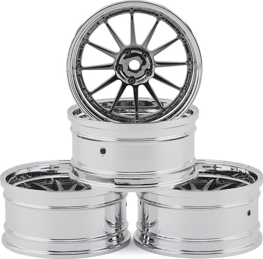 MST S-GD 21 Wheel Set (Silver/Black) (4)