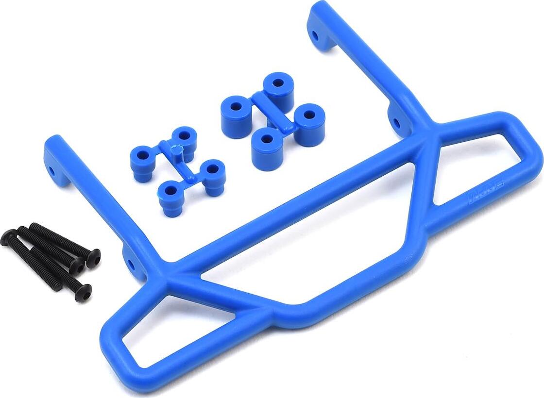 RPM Traxxas Rustler Rear Bumper (Blue)