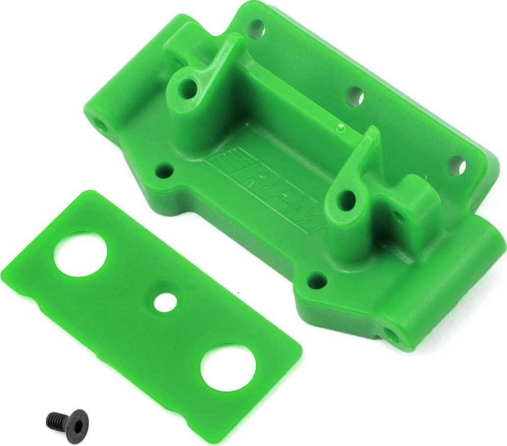 RPM Traxxas 2WD Front Bulkhead (Green)