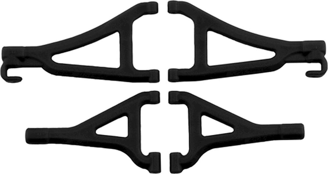 RPM Front Upper & Lower A-Arm Set (1/16 E-Revo) (Black)
