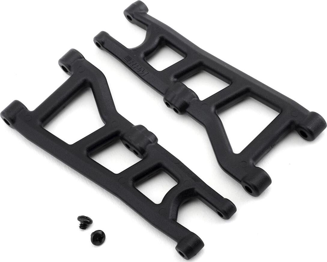 RPM Arrma Typhon 4x4 3S BLX Front Suspension Arm Set (Black)