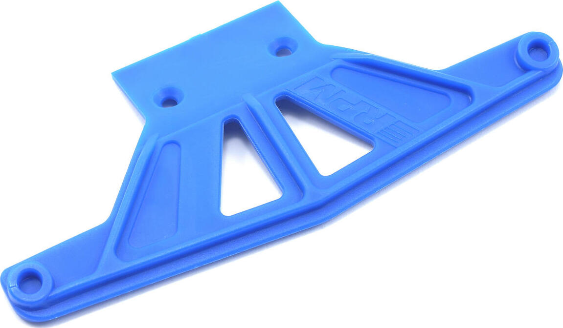 RPM Traxxas Rustler/Stampede Wide Front Bumper (Blue)