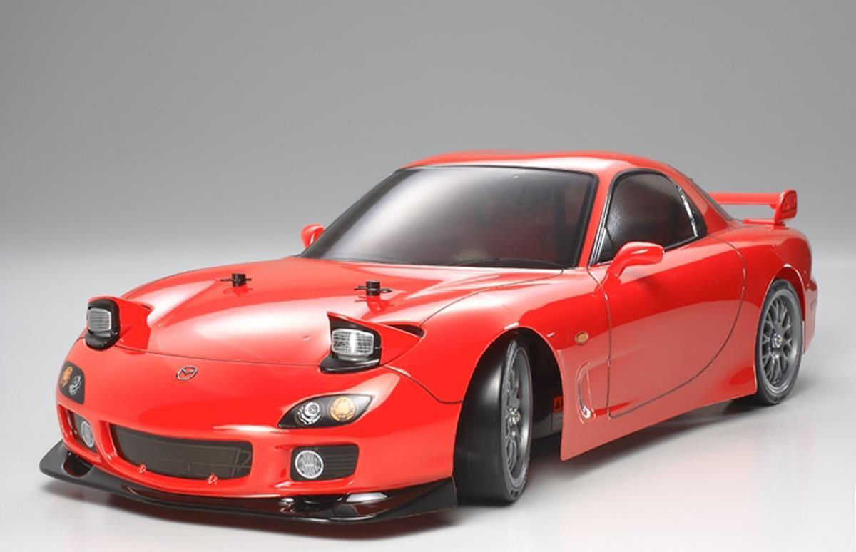 Tamiya Mazda RX-7 1/10 Touring Car Body w/Parts Set (Clear)