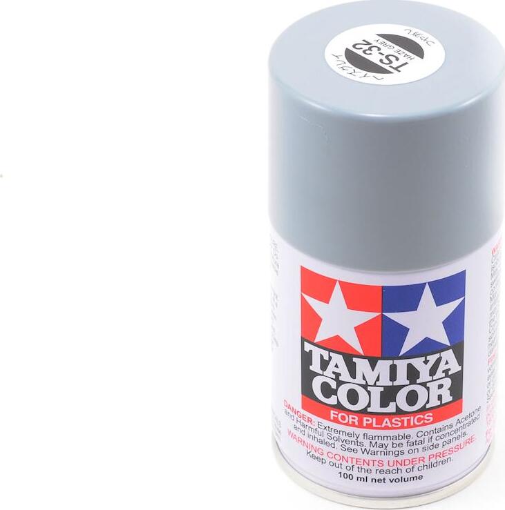 Tamiya TS-32 Haze Grey Lacquer Spray Paint (100ml)