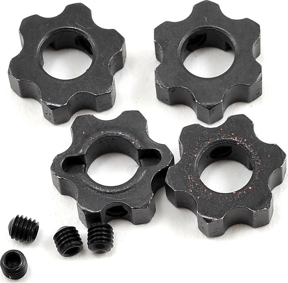Tekno RC Lightened 12mm Wheel Hexes (4)
