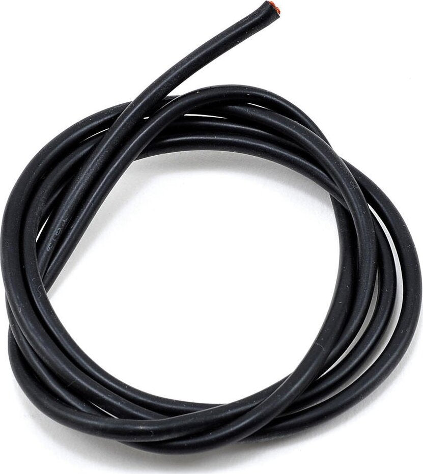 TQ Wire Silicone Wire (Black) (3') (13AWG)