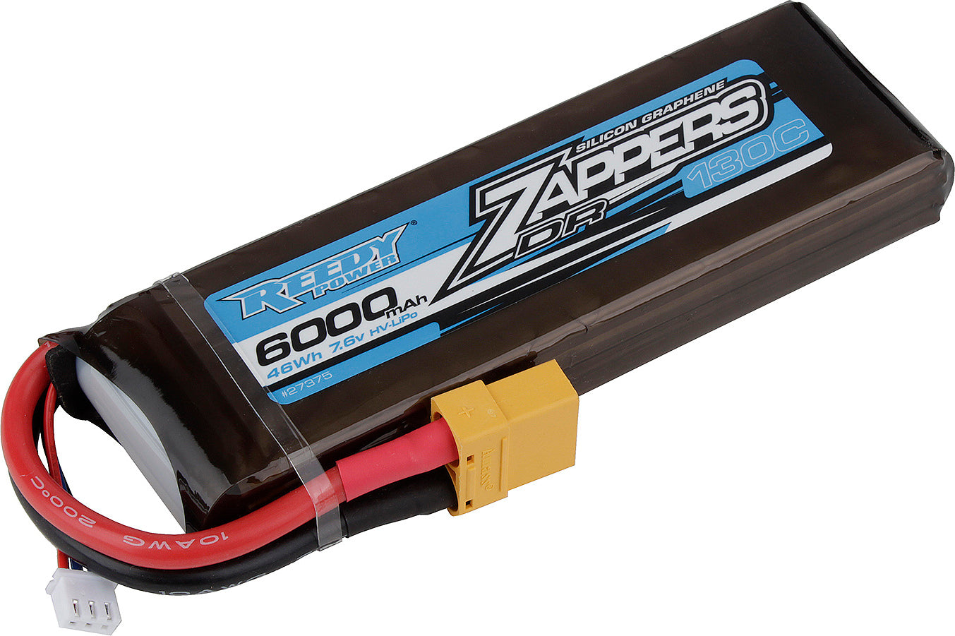Zappers DR 6000mAh 130C 7.6V Battery Stick (soft) w/ XT90