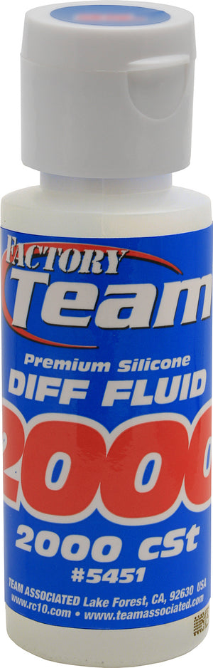 Team Associated Silicone Differential Fluid (2oz) (2,000cst)