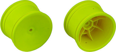 2WD/4WD Rear Wheels, 2.2 in, 12 mm Hex, Yellow