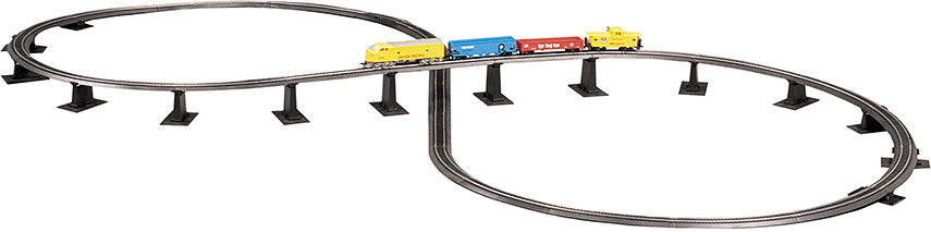 Steel Alloy E-Z Track Over-Under Figure 8 Track Pack