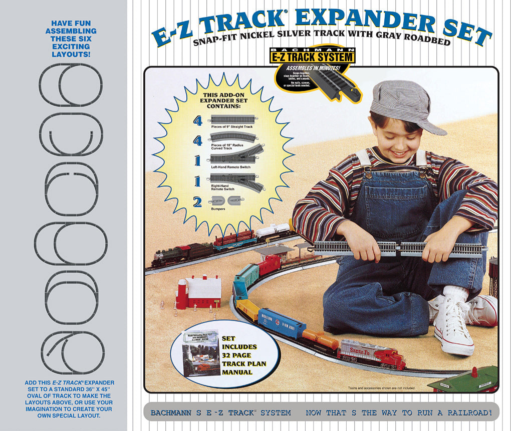Nickel Silver E-Z Track Layout Expander Set