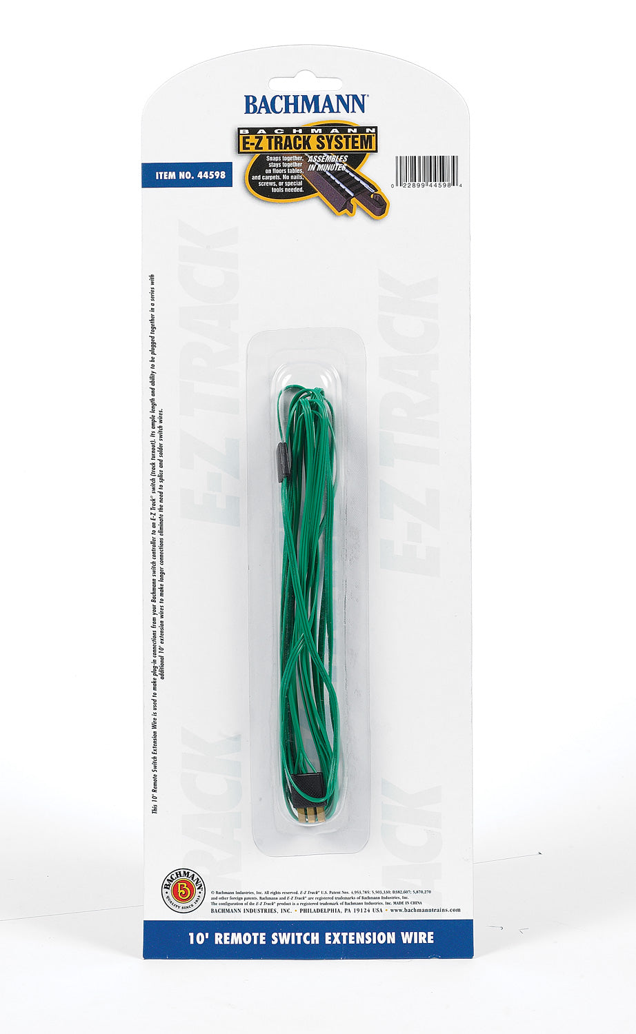 10' Remote Switch Extension Wire-Green (1/Card)