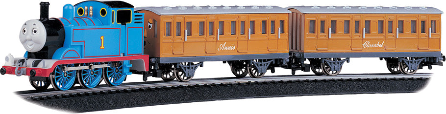 Thomas With Annie And Clarabel-Loco W/Moving Eyes