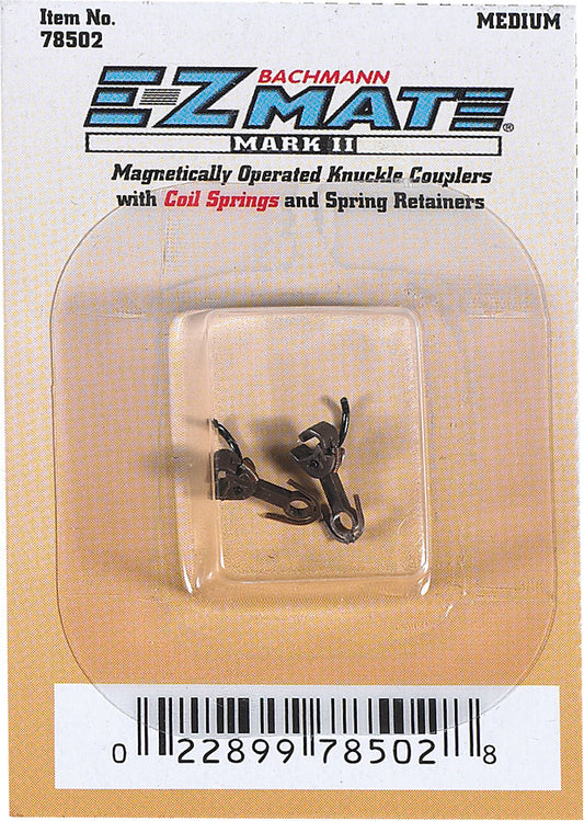 Magnetically Operated E-Z Mate Mark II Couplers-Medium (12Pr/Card)