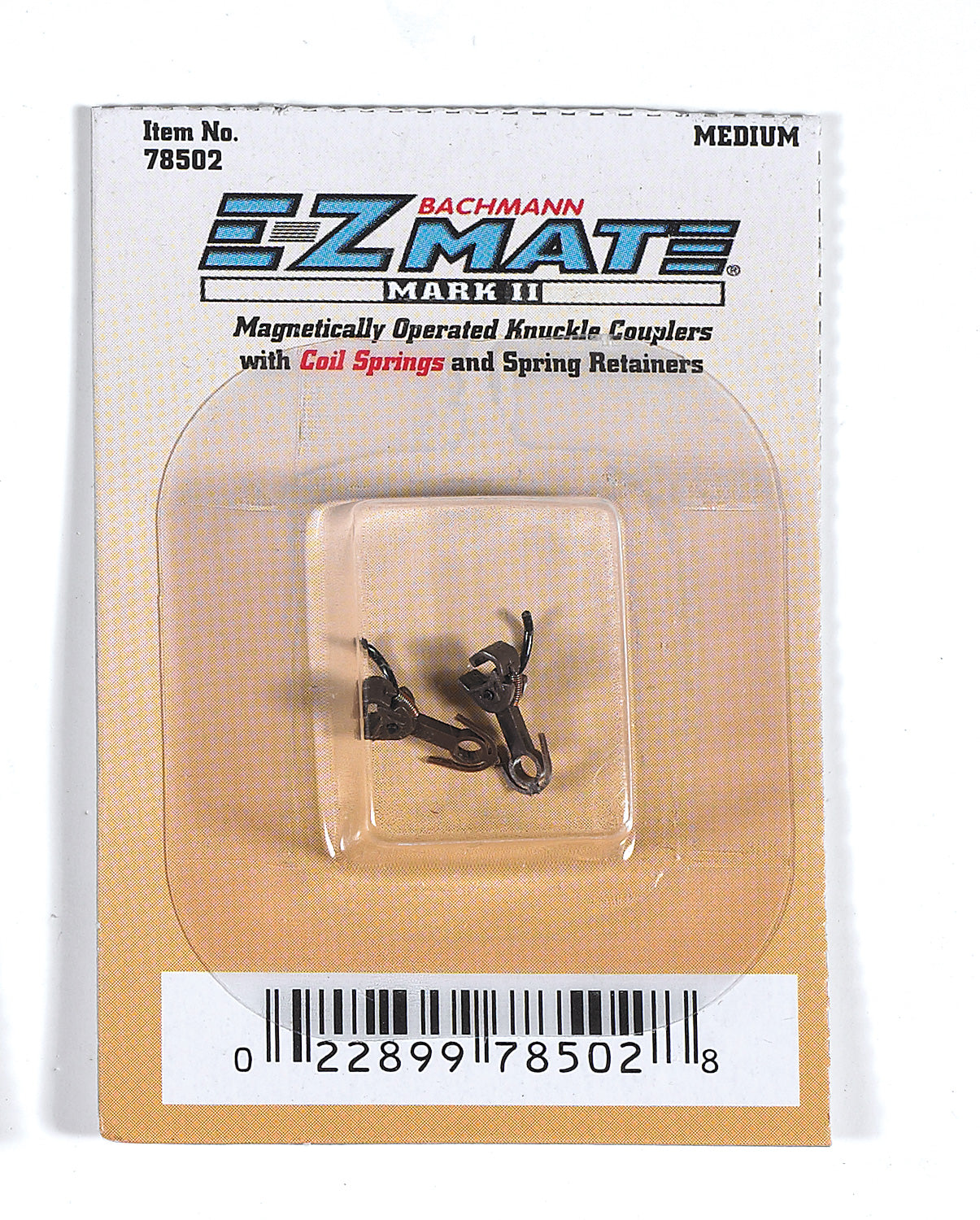 Magnetically Operated E-Z Mate Mark II Couplers-Medium (12Pr/Card)
