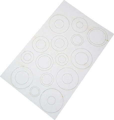 Laser cut Centering Rings and Paper Adapters