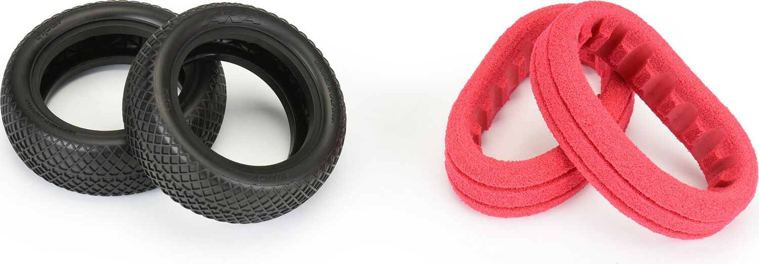 1/10 Viper Medium Soft 2WD Front 2.2" Off-Road Buggy Tires (2)