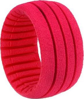 1/8 EVO Gridiron Soft Long Wear Pre-Mounted Tires, White Wheels (2): Truggy