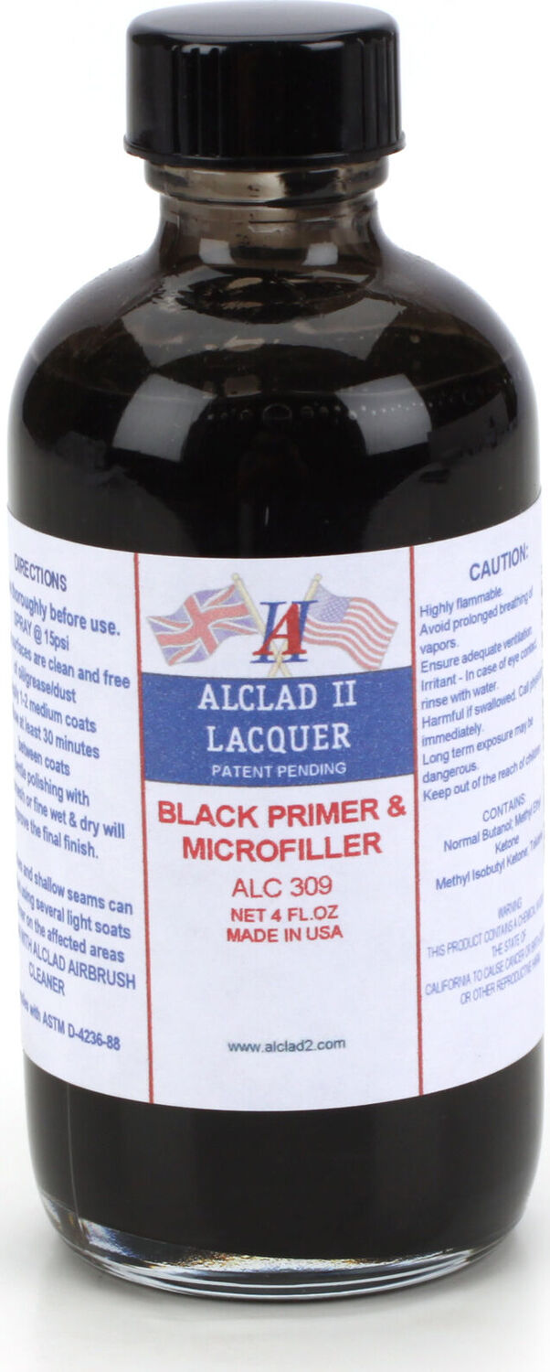 Black Primer & Microfiller 4oz