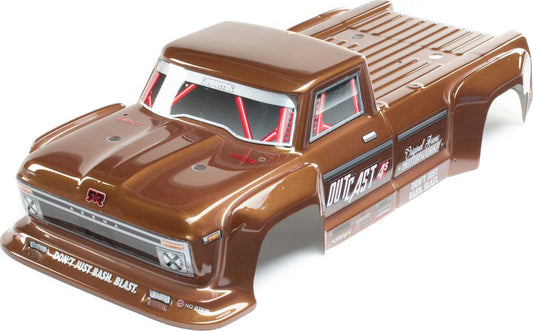 1/10 Painted and Trimmed Body with Decals, Bronze: OUTCAST 4X4