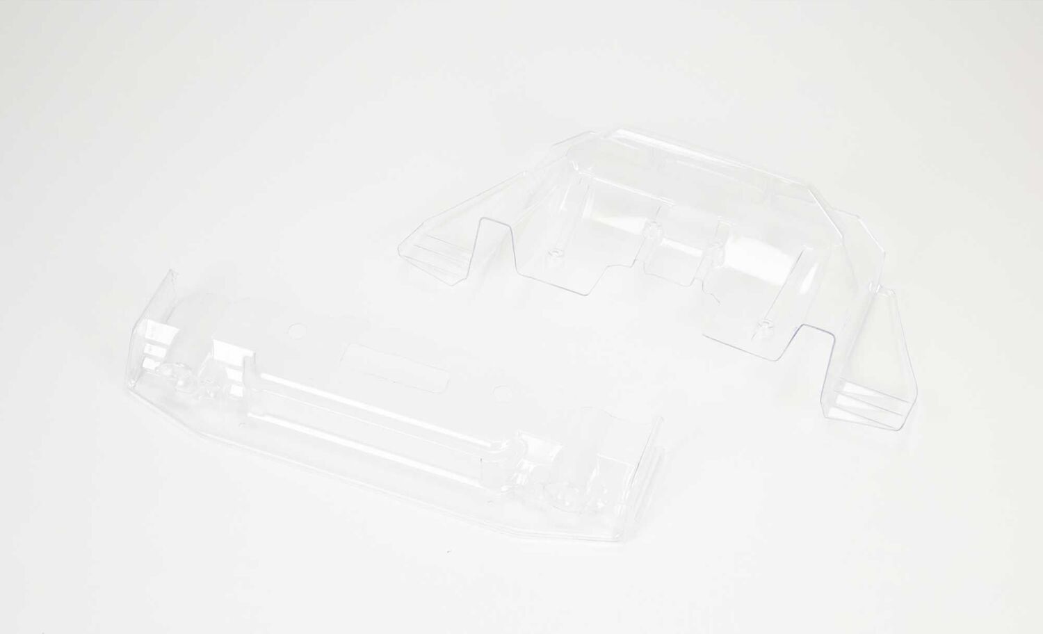 Clear Splitter And Diffuser, Trimmed: FELONY 6S BLX