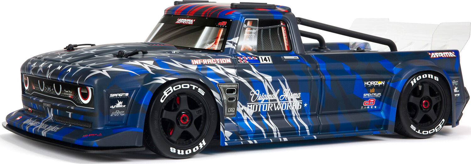 1/7 INFRACTION 6S BLX V2 All-Road Truck RTR, Blue