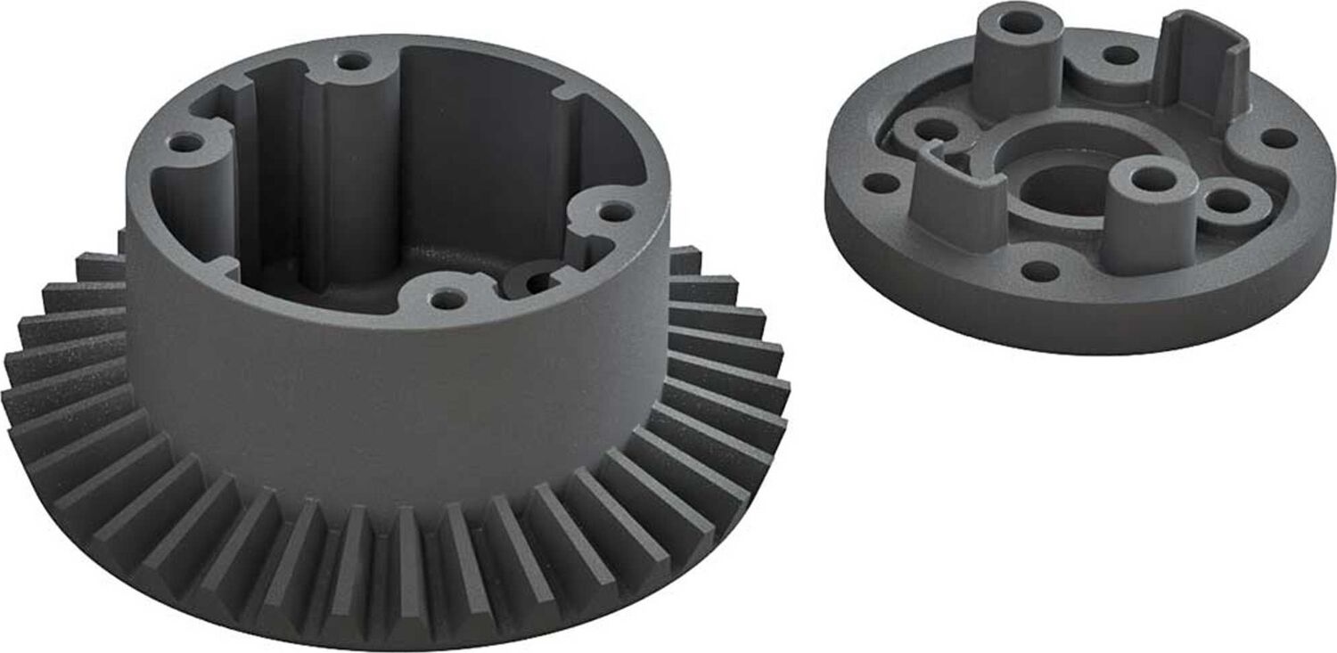 Differential Case Set 37T Main Gear: BLX 3S