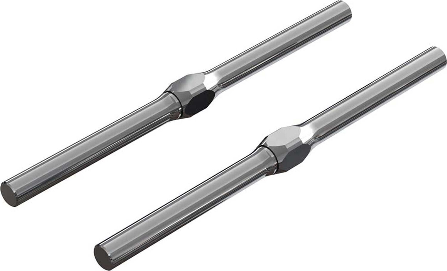 Steel Turnbuckle 4x71mm, Black: 4x4 BLX 4S