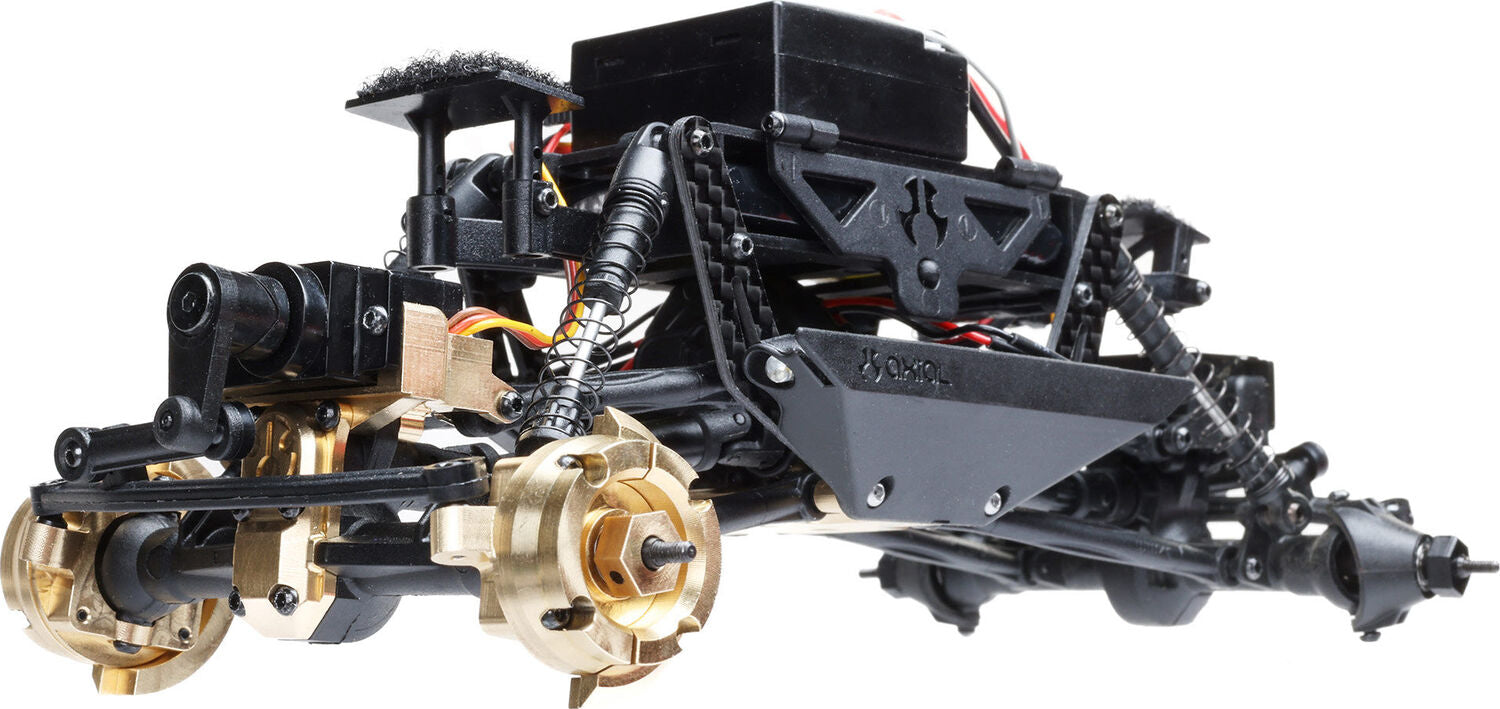 Hex Hub, Brass (2): SCX24, AX24