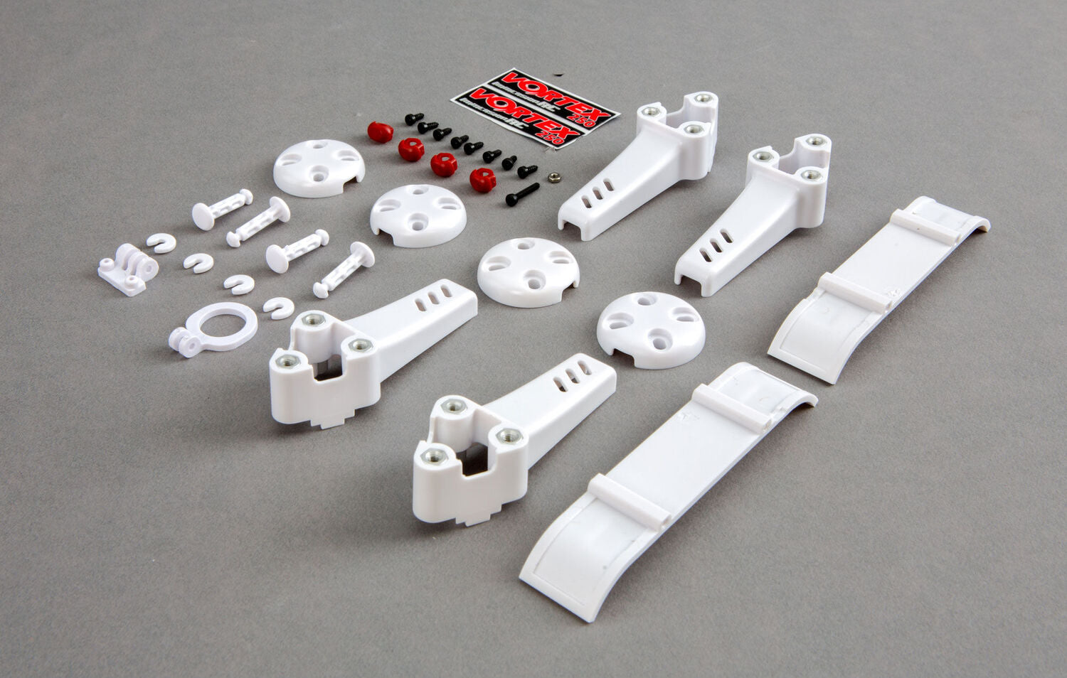 Plastic Kit, White: Vortex Pro