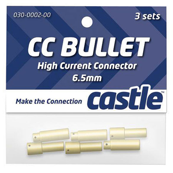6.5mm High Current CC Bullet Connector Set
