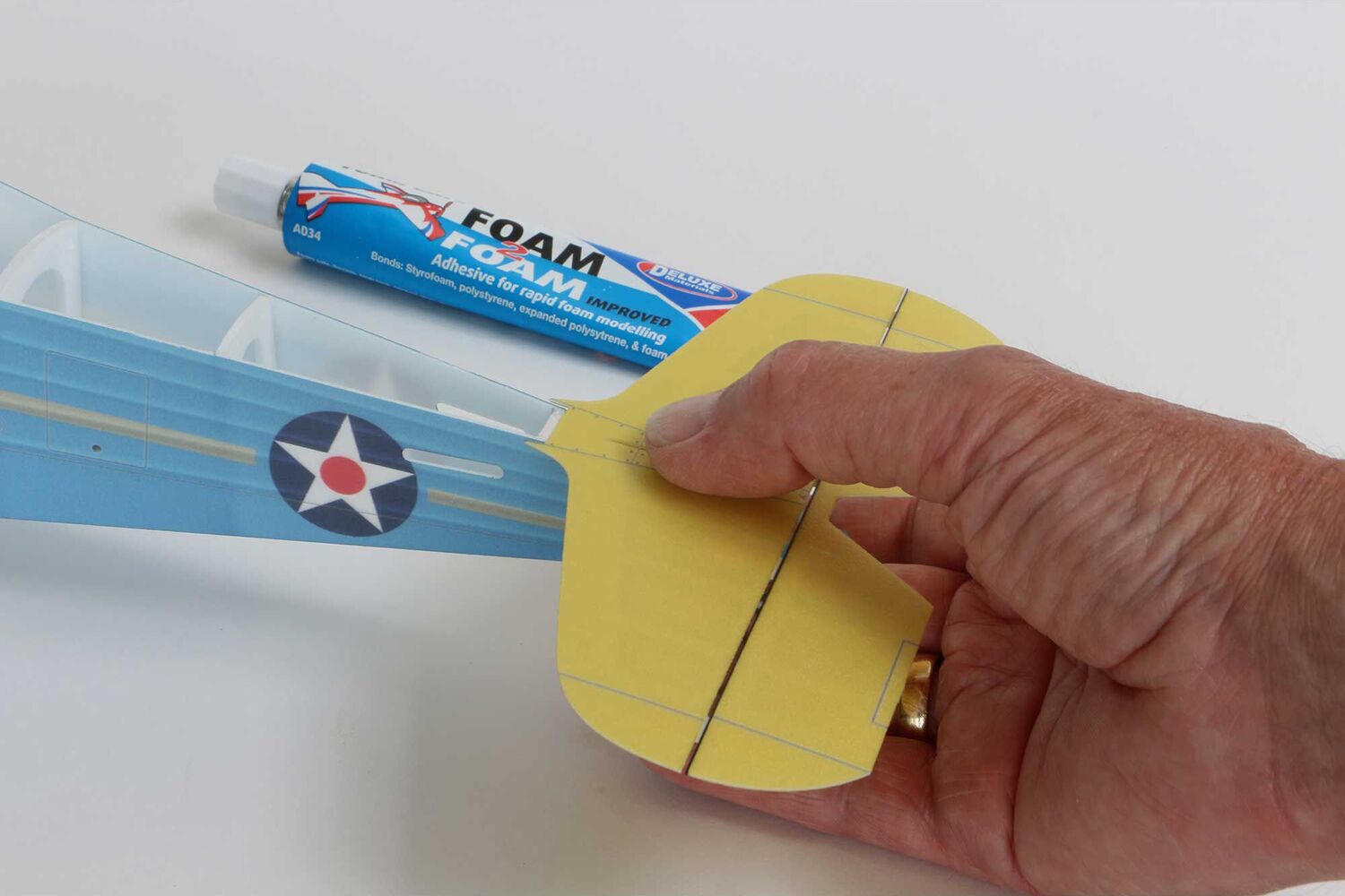 Foam 2 Foam, Foam Safe Glue (50ml): EPO, EPS, Wood