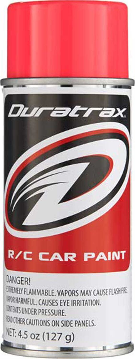 Polycarb Spray, Fluorescent Red, 4.5 oz