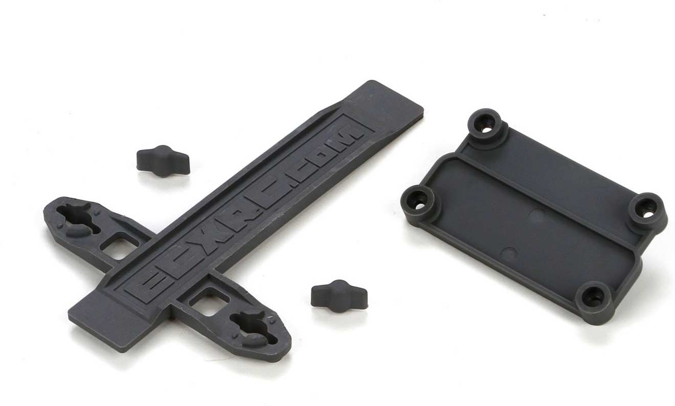 Battery Strap, ESC Plate: 1/10 2WD Ruckus, Torment