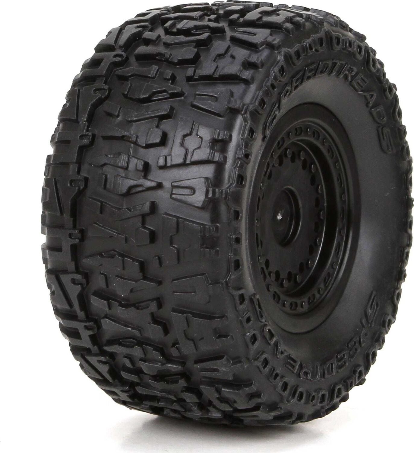 Front/Rear Premount Tire: 1/18 4WD Ruckus (2)