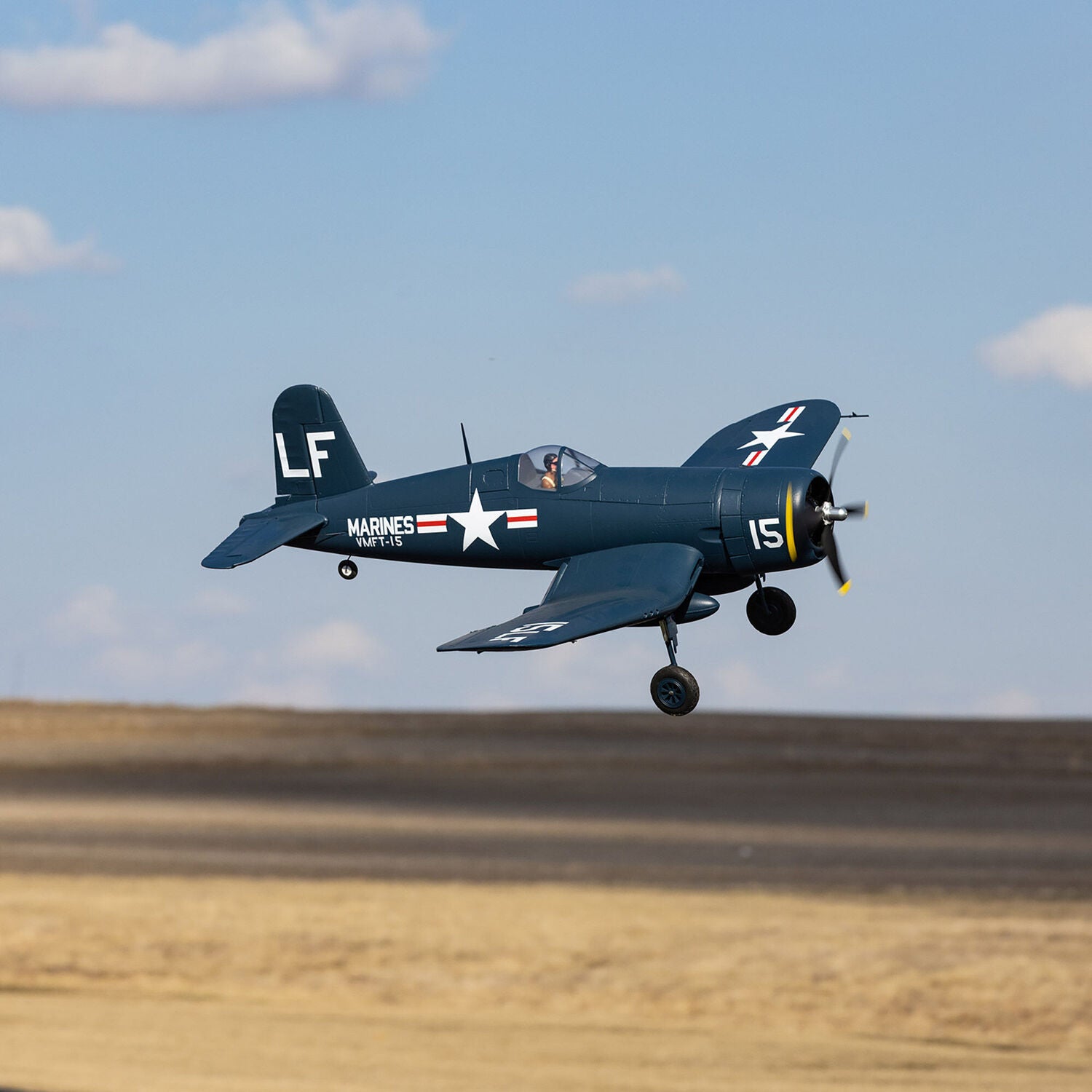 F4U-4 Corsair 1.2m BNF Basic with AS3X and SAFE Select