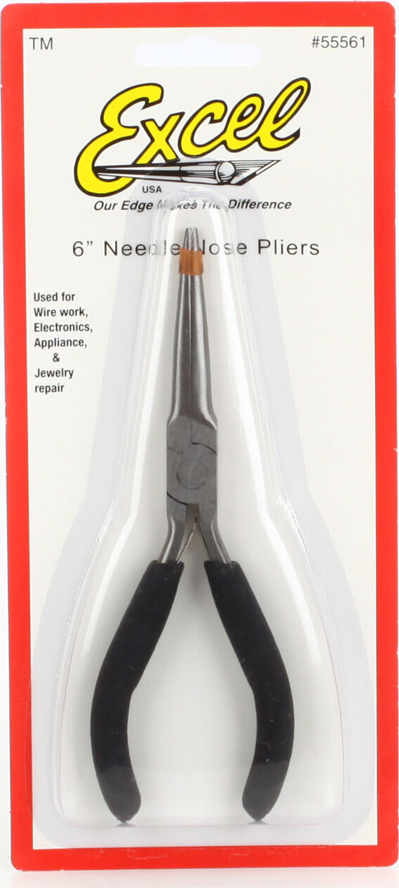 Pliers,6" Long Needle Nose