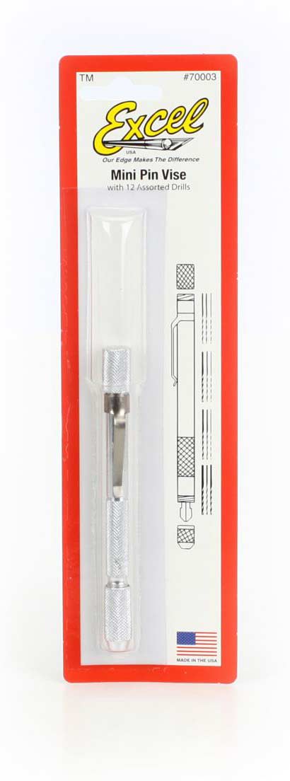 Mini Pin Vise with Assorted Drills